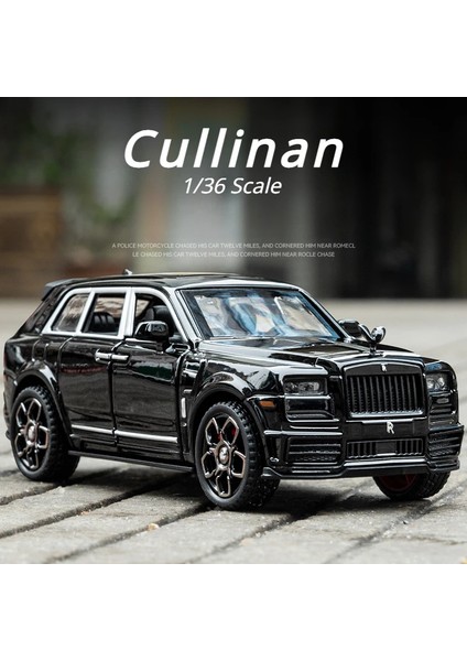 Rolls Culcullinan Yüksek Simülasyon Diecast Metal Alaşım Model Araba Ses Işık Geri Çekin Koleksiyonu Lar Oyuncak (Yurt Dışından) fiyatları