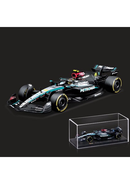 Wansong2 Bburago 1:43 Mercedes-Amg F1 W15 E Performans 2024 Alaşım Araba Minyatür Pres Döküm Model 44 # Lewis Hamilton 81 # George Russell Oyuncak (Yurt Dışından) fiyatları