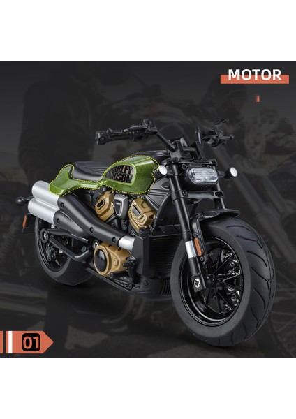 1:12 Harley Davidson Sporter S Simülasyon Ses ve Işık Trendy Alaşım Döküm Motosiklet Modeli Erkek Arkadaşı Doğum Günü Hediyesi (Yurt Dışından) fiyatları