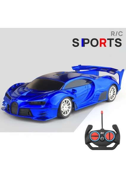 1/18 Rc Araba LED Işık Radyo Uzaktan Kumanda Spor Arabalar Yarış Yüksek Hızlı Sürücü Araç Drift Erkek Kız Oyuncaklar Lar Için (Yurt Dışından)