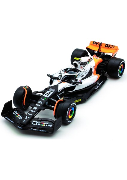 Wansong2 Bburago 1:43 2024 F1 Mercedes-Amg W15 # 44 Hamilton Mclaren MCL38 MCL60 Monako Gp # 4'lü Norris # 81'li Piastri Formula Araba Modeli I (Yurt Dışından) modelleri