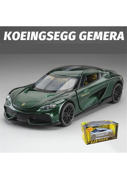 Yeni Gemini Alaşım Spor Araba Modeli Döküm Metal Yarış Araçları Modeli Simülasyon Ses ve Işık Oyuncak Doğum Günü Hediyesi (Yurt Dışından)