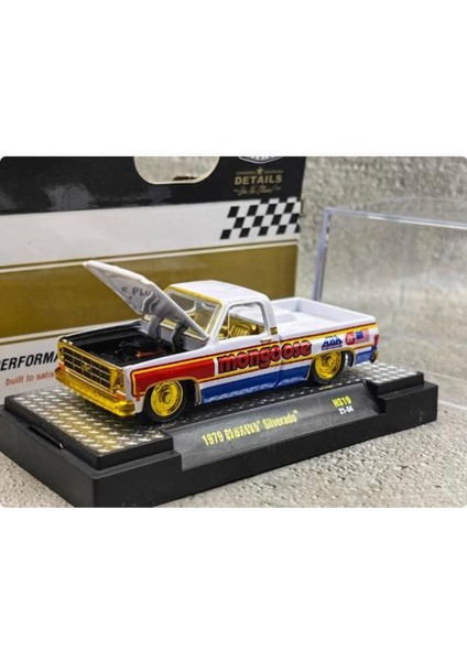 1/64 M2 Alaşım Diecast Sınırlı Sayıda Gmc Ford Kamyonet Statik Model Oyuncak Araba Koleksiyonu Cep Oyuncaklar Araç (Yurt Dışından)