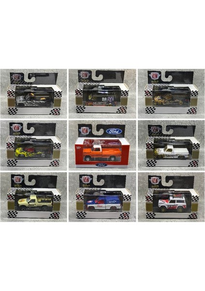 1/64 M2 Alaşım Diecast Sınırlı Sayıda Gmc Ford Kamyonet Statik Model Oyuncak Araba Koleksiyonu Cep Oyuncaklar Araç (Yurt Dışından) fiyatları