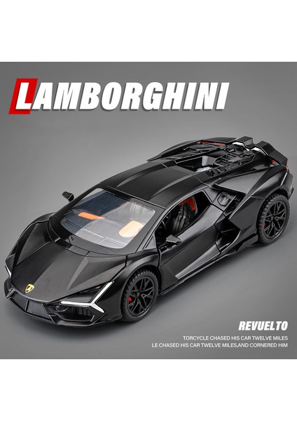 Lambos Revuelto Supercar Alaşım Model Araba Oyuncak Diecasts Döküm Ses ve Işık Oyuncak Arabalar Araç Için (Yurt Dışından) fiyatları