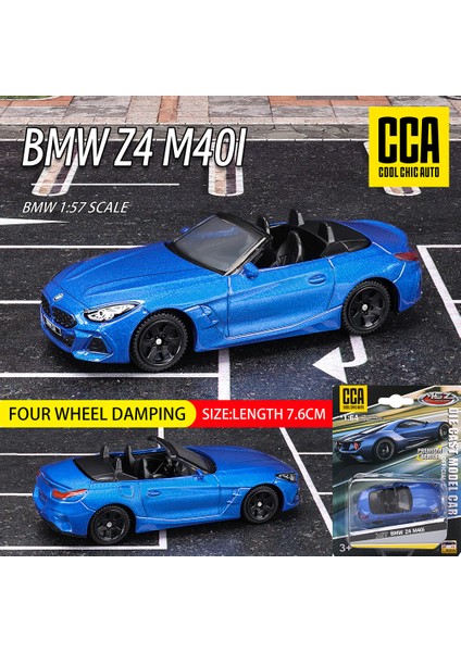 Cca 1:64 Bmw M4 Z4 M850I M4 Gt3 Zarif Asılı Model Klasik Araba Statik Araba Modeli Alaşım Döküm Araba Modeli Koleksiyonu Hediye (Yurt Dışından)