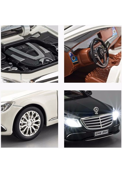Mercedes Benz E300L E Sınıfı Alaşım Model Araba Döküm Metal Koleksiyonu Araç Oyuncak Modeli Ses ve Işık Oyuncağı Araba (Yurt Dışından) modelleri