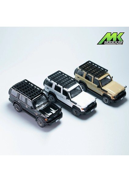 Model 1 1:64 Land Cruiser LC250 LC70 Prado Batou Off-Road Alaşım Araba Modeli Koleksiyonu Oyuncaklar (Yurt Dışından) modelleri