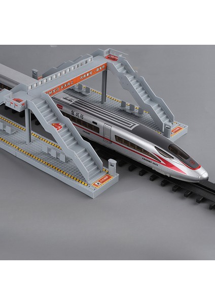 1:60 Ölçekli Fuxing Yüksek Hızlı Demiryolu Oyuncak Araba Modeli Ses Işığı Uzaktan Kumanda Elektrikli Simülasyon Tren Modelleri Süsler (Yurt Dışından)