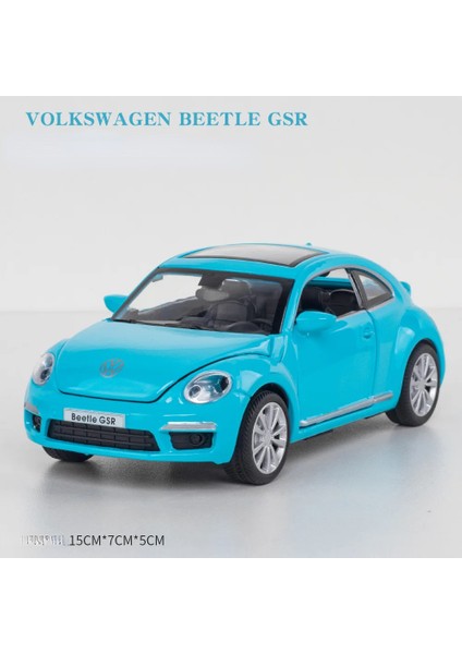 Volkswagen Beetle Gsr Yüksek Simülasyon Pres Döküm Araba Metal Alaşım Model Araba Oyuncakları Koleksiyonu A134 (Yurt Dışından)