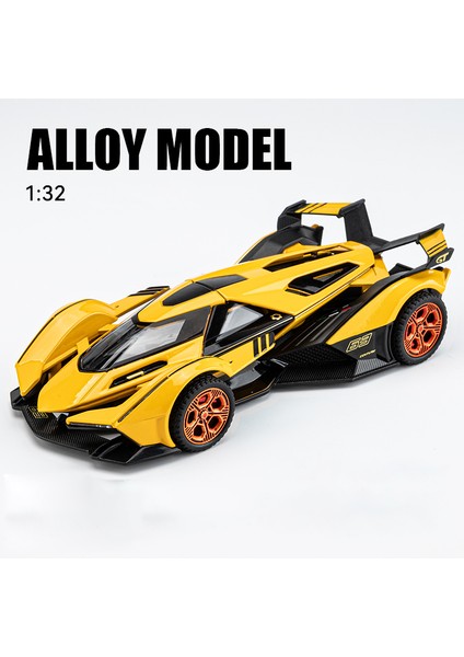 Lamborghini V12 Görüş Gt Gran Turismo Supercar Alaşım Model Araba Diecast Butik Süslemeleri Sevgilisi Için Hobi Hediye Toplamak (Yurt Dışından)