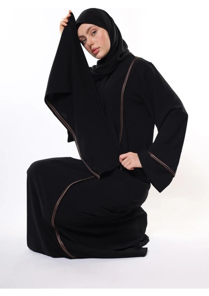 Namaz, Umre ve Günlük Kullanım Için Abaya Ferace. Abaya ve Şal Tek Parçadır