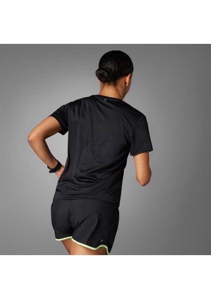 RUN IT TEE Siyah Kadın Kısa Kol T-Shirt fiyatları
