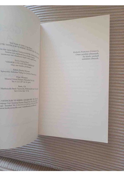 Gözleri Açık Sevmek Jorge Bucay -Silvia Salinas 2010 Basim 235 Sayfa 2,el Kitap En Son Bos Sayfada Tukenmez Kalem Karalamasi Var Harici Cok Temiz Durumdadir