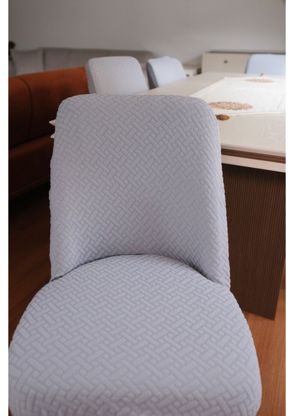 Elite Oval Sandalye Kılıfı 4'lü 1 Adet