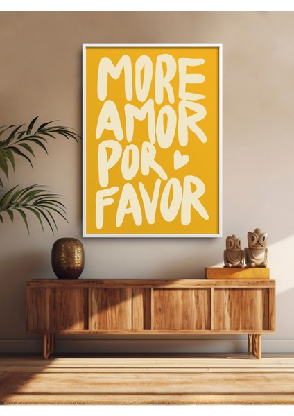 Elite Tekli Tablo Modern Art Çerçeveli Poster Tablo TK/333 1 Adet