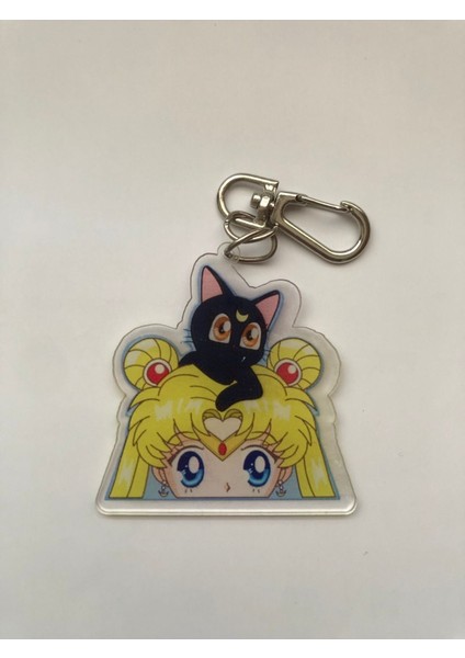 Elite Sailor Moon Animesi Anime Anahtarlık / Çanta Süsü 1 Adet