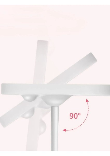 Dokunmatik Tuşlu LED Değişebilen Renkli Kare USB Li Şarjlı Yuvarlak Masa Üstü Makyaj Aynası fiyatları