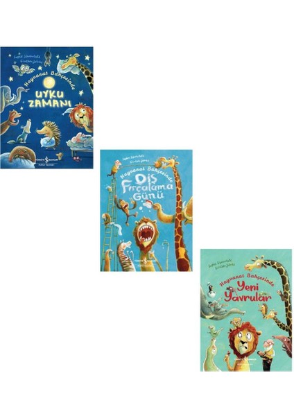 Hayvanat Bahçesinde Uyku Zamanı Hikayeleri 3 Kitap