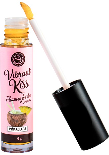 Vipmarketim Secret Play Vibrant Kiss Dudak Parlatıcısı, 6 gr
