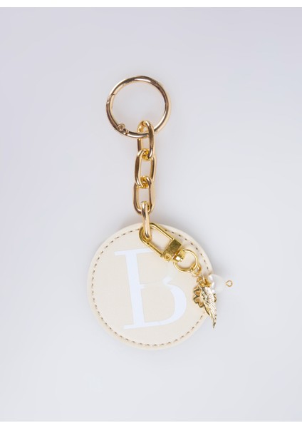 Happyme Çanta Aksesuar Yuvarlak Harfli Charm Hm 02 B