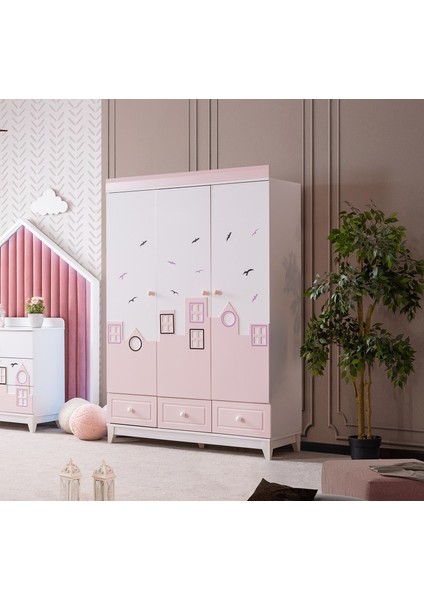 Cıty Bebek Odası Takımı - Beyaz Pembe fiyatları