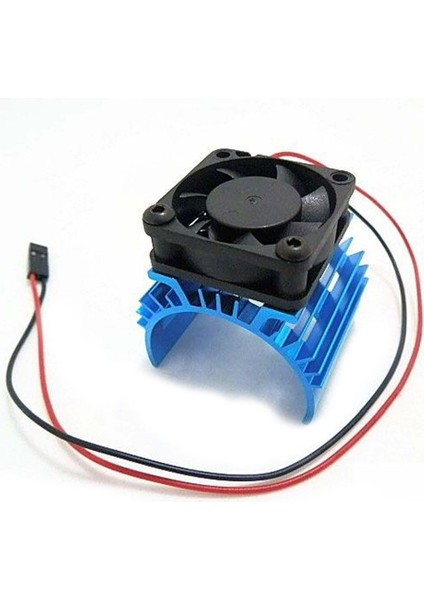 1/10 Rc Araba Için 5V Soğutma Fanlı Meta Isı Emici 540 550 3650 Boyutlu Motor (Yurt Dışından)