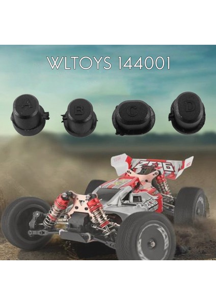 2 Takım 144001-1267 Ön ve Arka Salıncak Kolu Mili Kol Wltoys 144001 1/14 4WD Rc Araba Yedek Parçaları (Yurt Dışından) fiyatları