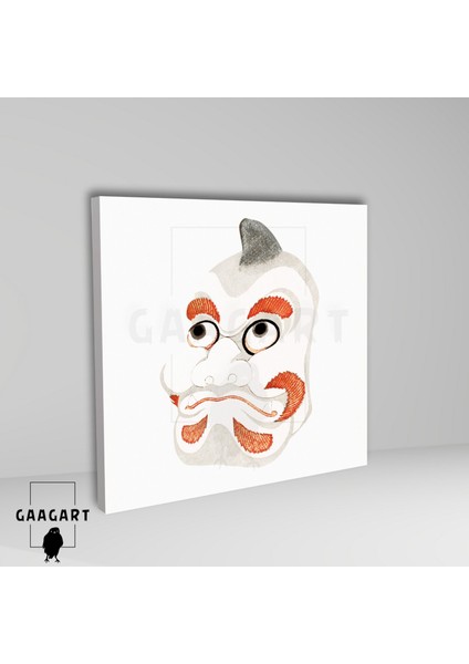 Kare Kanvas Tablo Ünlü Eserler Katsushika Hokusai Japanese Mask fiyatları