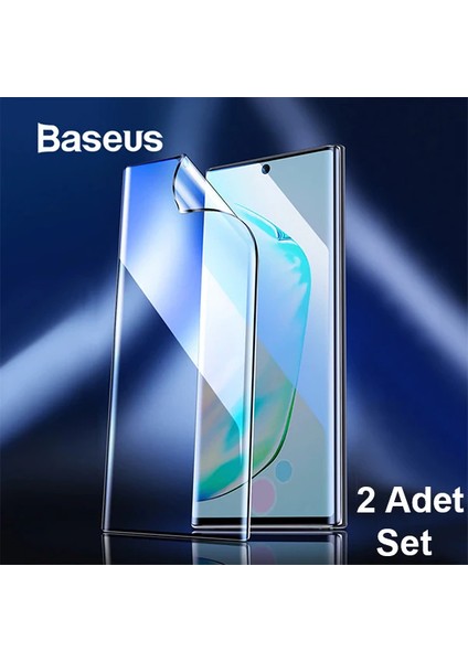Baseus Sm Galaxy Note 10 Full Ekran Koruyucu 0.15MM 2 Adet Set 0.15MM Full-Screen Cu - MCT5631-2348