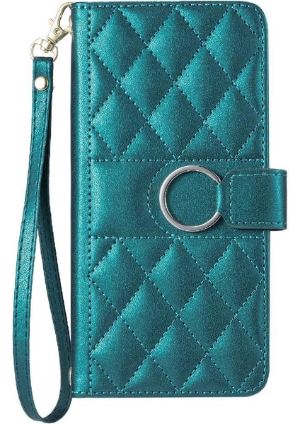 Oppo A5 2020 Manyetik Kart Yuvaları Tutucu Koruyucu Pu Bilek Için Flip Case (Yurt Dışından)