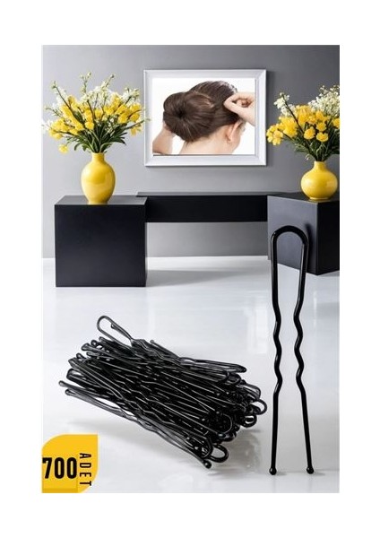Turk Milanes 700 Adet 5 cm Siyah Firkete - MCT8840-7833