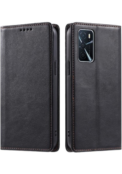Oppo A56 5g Kart Yuvaları Tutucu Koruyucu Ince Cüzdan Pu Için Flip Case (Yurt Dışından)