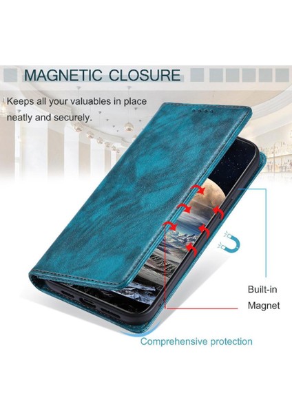 Oppo A7 Kart Yuvaları Tutucu Ince Cüzdan Pu Deri Koruyucu Için Flip Case (Yurt Dışından) fiyatları