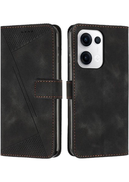 Oppo Reno 13 5g Kart Ekleme Pu Deri Cüzdan Kickstand Için Flip Case (Yurt Dışından)