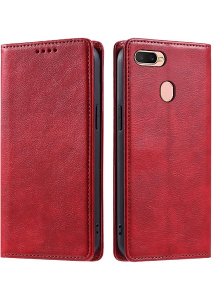 Oppo A7 Kart Yuvaları Tutucu Ince Cüzdan Pu Deri Koruyucu Için Flip Case (Yurt Dışından) indirimleri