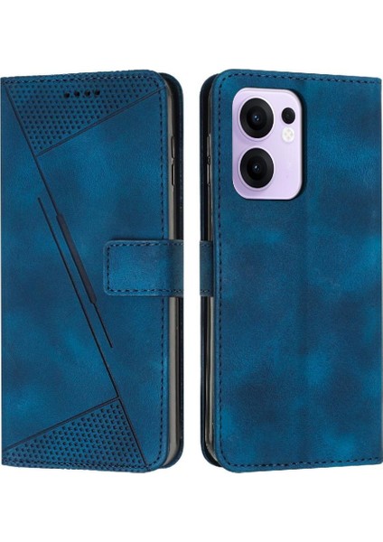 Oppo Reno 13F 5g Cüzdan Kartı Ekleme Pu Deri Kickstand Için Flip Case (Yurt Dışından)