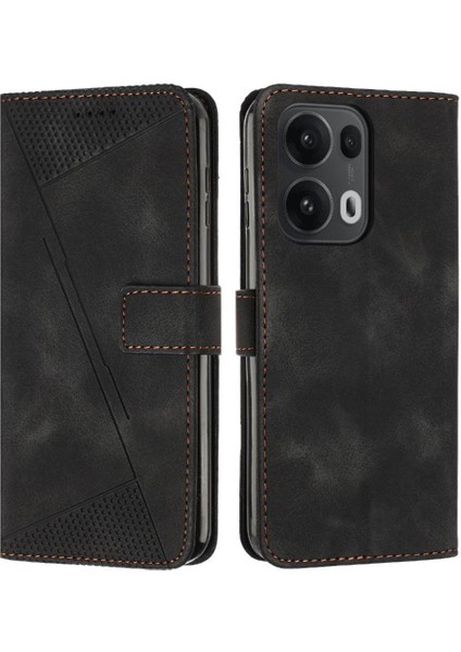 Oppo Reno 13 Pro 5g Kart Ekleme Kickstand Cüzdan Pu Için Flip Case (Yurt Dışından)