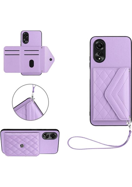 Kılıf Oppo A18 4g Kickstand Fonksiyonu ile Uyumlu Benzersiz (Yurt Dışından)