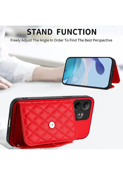 Kılıf Oppo Realme Gt 6t Kickstand Fonksiyonu ile Uyumlu (Yurt Dışından)