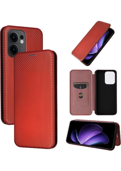 Kart Tutucu Kickstand ile Oppo Reno 13F 5g Kart Ekleme Için Flip Case (Yurt Dışından) fiyatları
