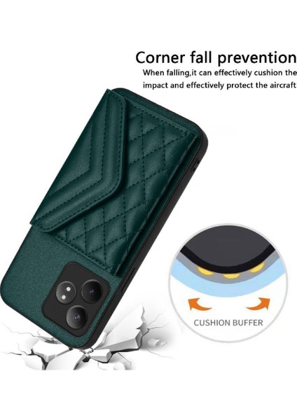 Kılıf Oppo Realme Gt 6t Kickstand Fonksiyonu ile Uyumlu (Yurt Dışından)