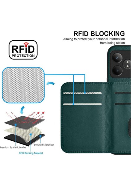 Kılıf Oppo Realme Gt 6t Kickstand Fonksiyonu ile Uyumlu (Yurt Dışından)