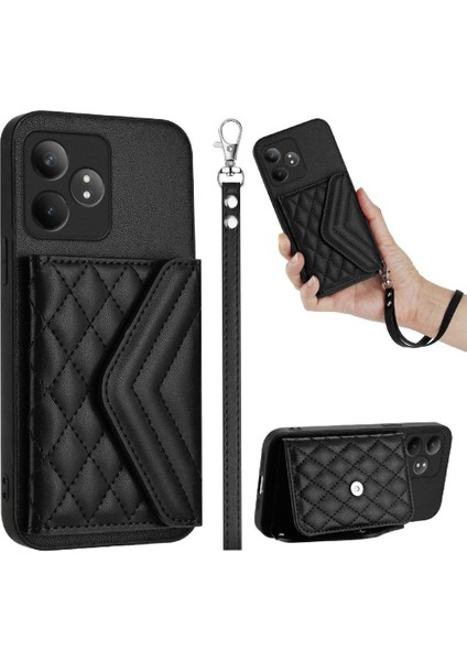 Kılıf Oppo Realme Gt 6t Kickstand Fonksiyonu ile Uyumlu (Yurt Dışından)