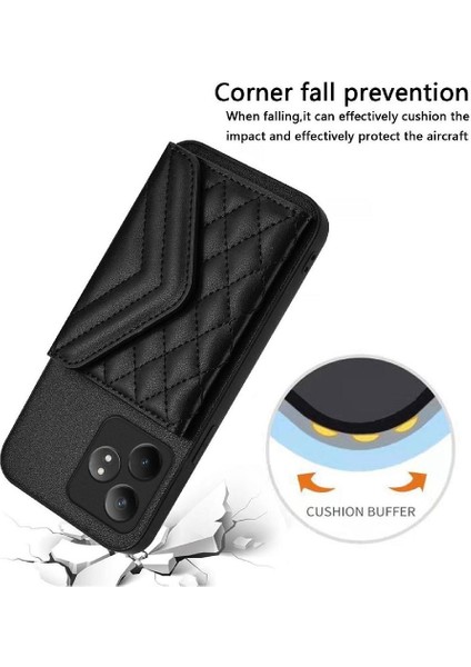 Kılıf Oppo Realme Gt 6t Kickstand Fonksiyonu ile Uyumlu (Yurt Dışından)
