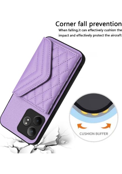 Kılıf Oppo Realme Gt 6t Kickstand Fonksiyonu ile Uyumlu (Yurt Dışından)