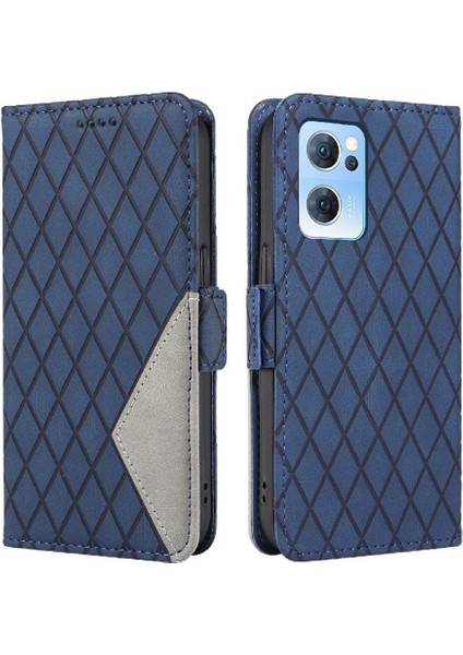 Oppo Find X5 Lite Şık Koruyucu Telefon Kılıfı Için Flip Case Iki Renk (Yurt Dışından)