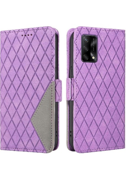 Oppo A74 4g Iki Renk Ekleme Desenleri Için Flip Case Şık Koruyucu (Yurt Dışından) fırsatları