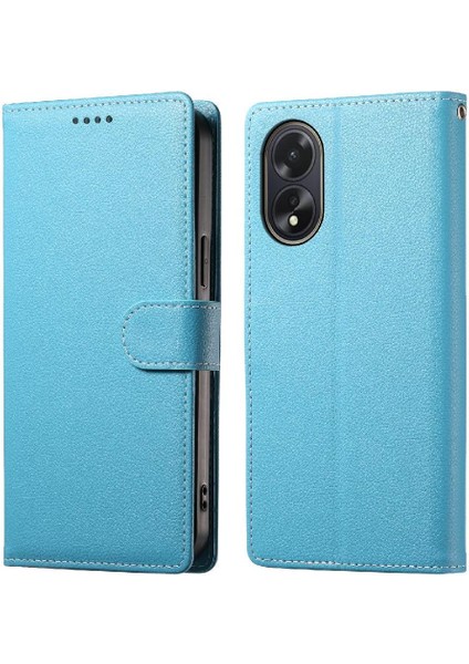 Oppo A38 4g Darbeye Dayanıklı Manyetik Kapatma Günlük Kullanım Kart Yuvaları Için Kılıf (Yurt Dışından)