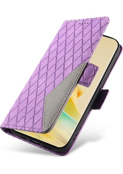Kart Yuvası ile Oppo Reno 8t 5g Iki Renk Ekleme Desenleri Için Flip Case (Yurt Dışından) fırsatları
